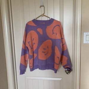 Smiley face sweater